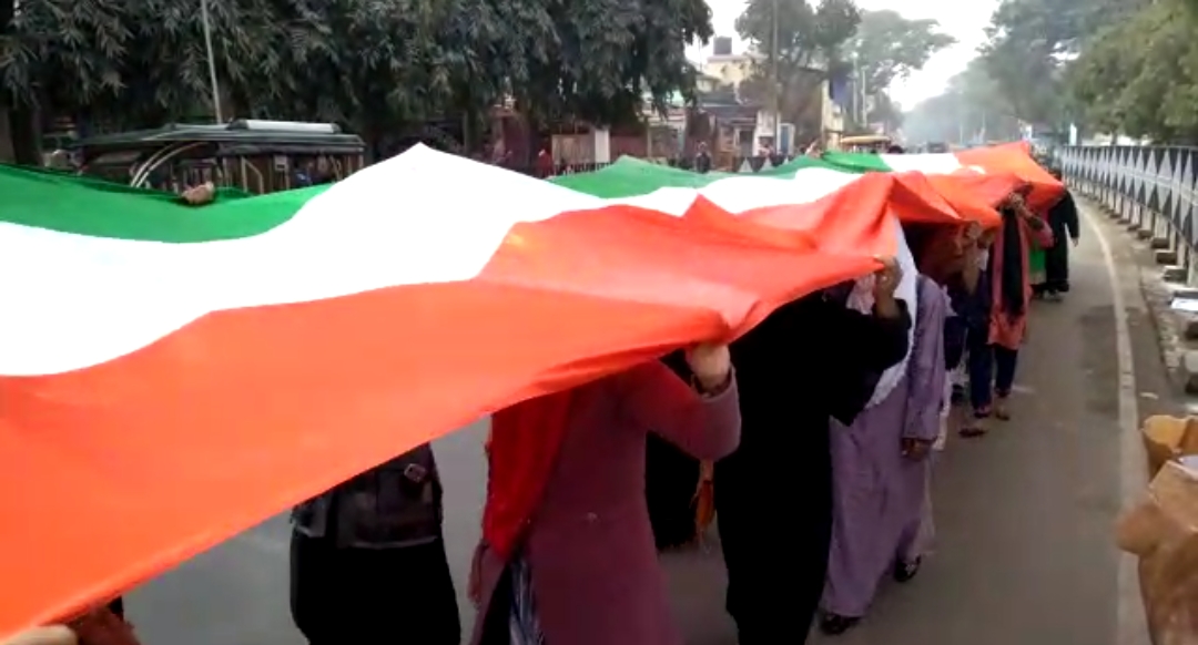 Muslim women took out the tringa yatra in Munger