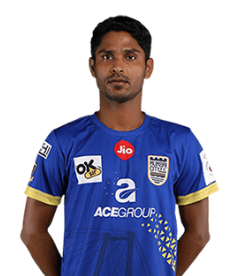 defender Biswajit Saha