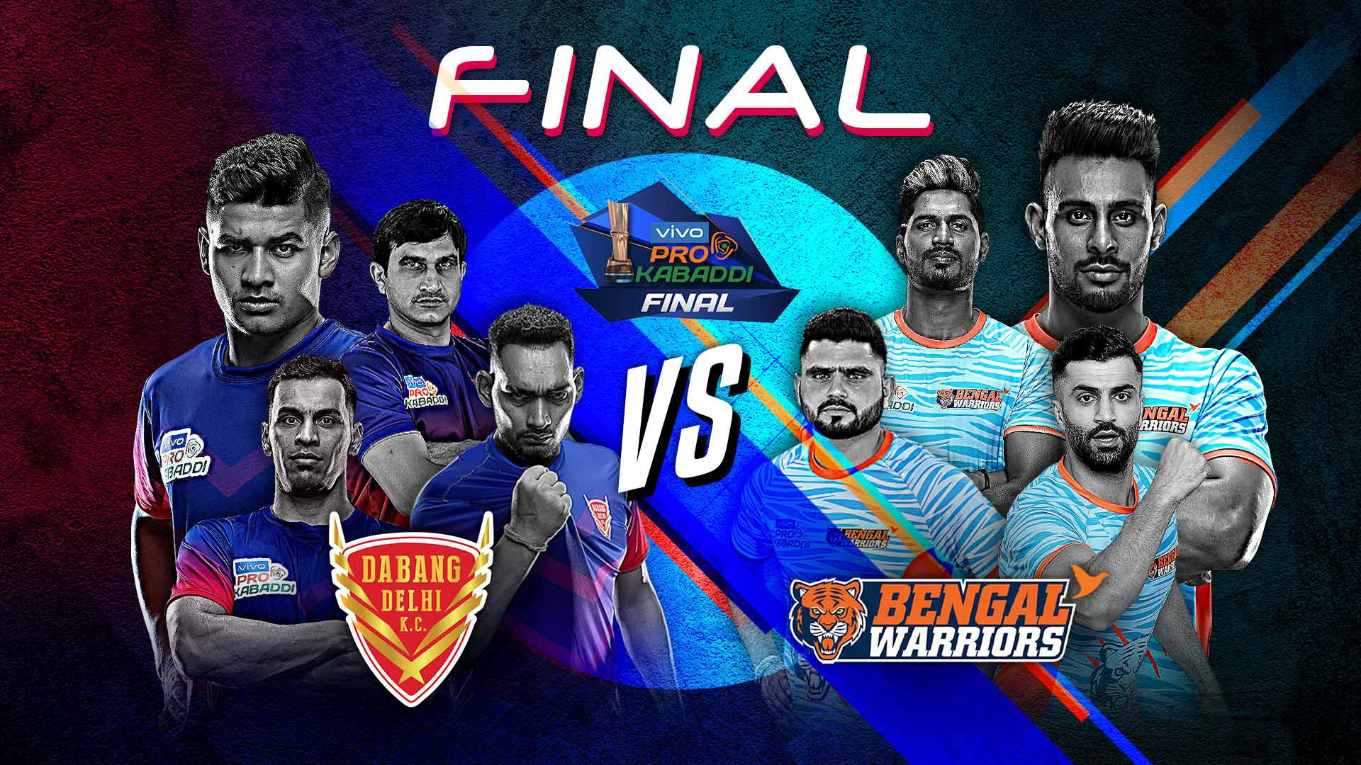 Dabang Delhi, Bengal Warriors, PKL 7 trophy, Ahmedabad