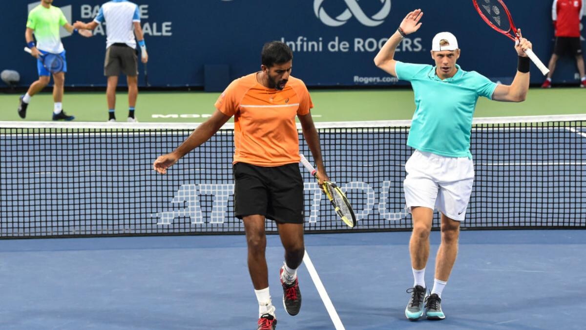 Rohan Bopanna and Denis Shapovalov