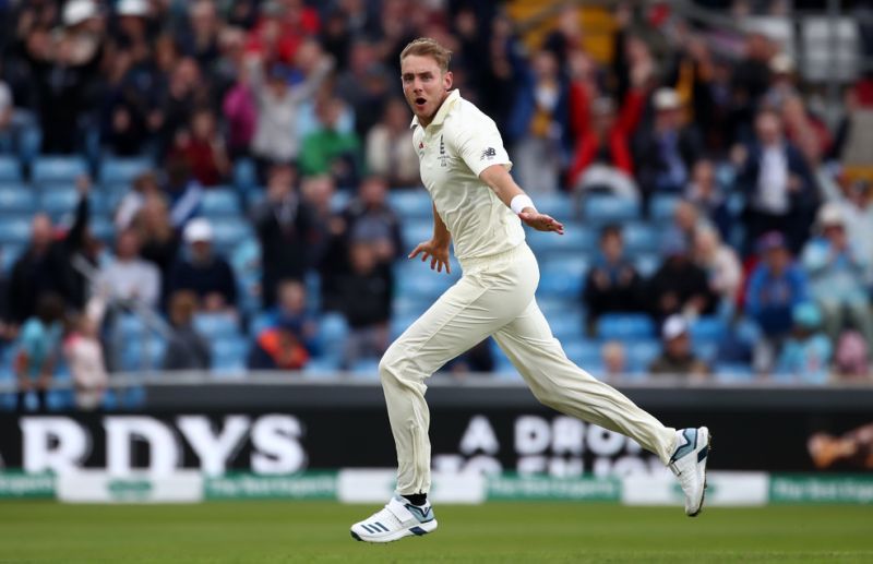 England pacer Stuart Broad