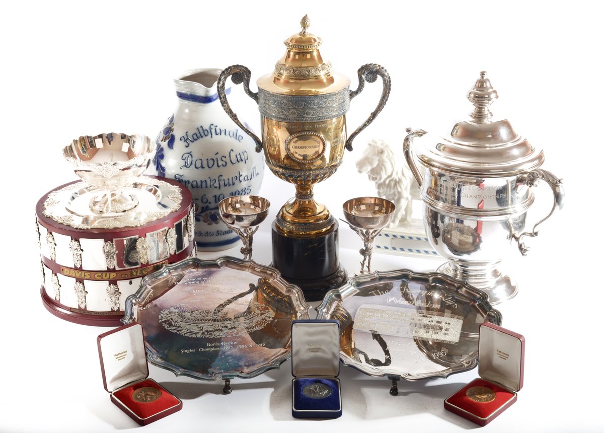 Trophies that Becker won in his career.