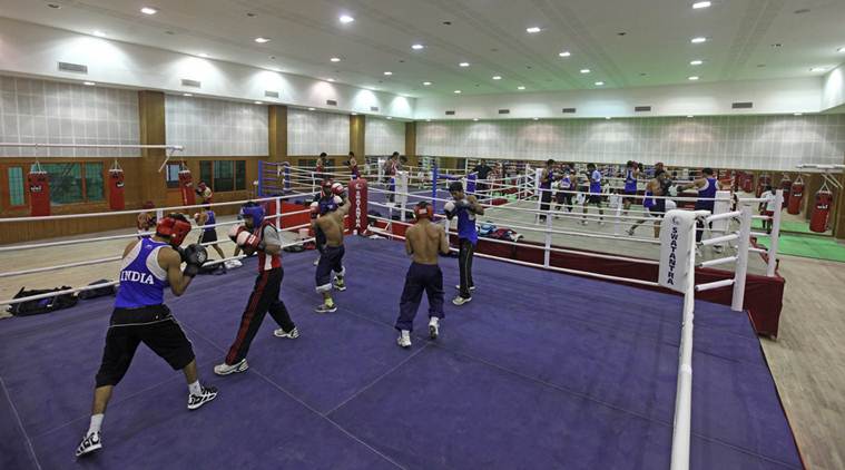 Boxing training hall at NIS Patiala