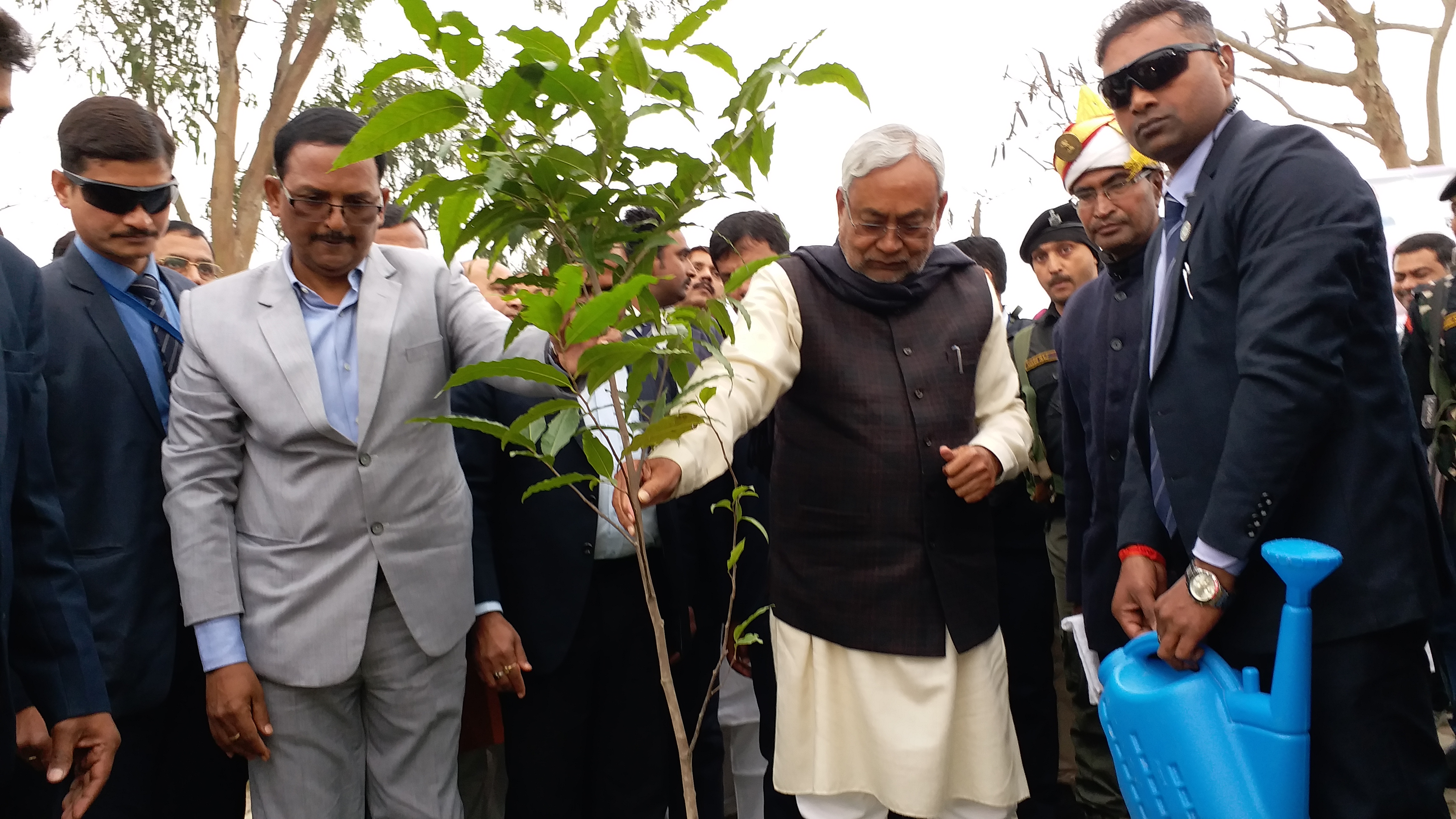 cm nitish kumar inaugurated various projects in araria