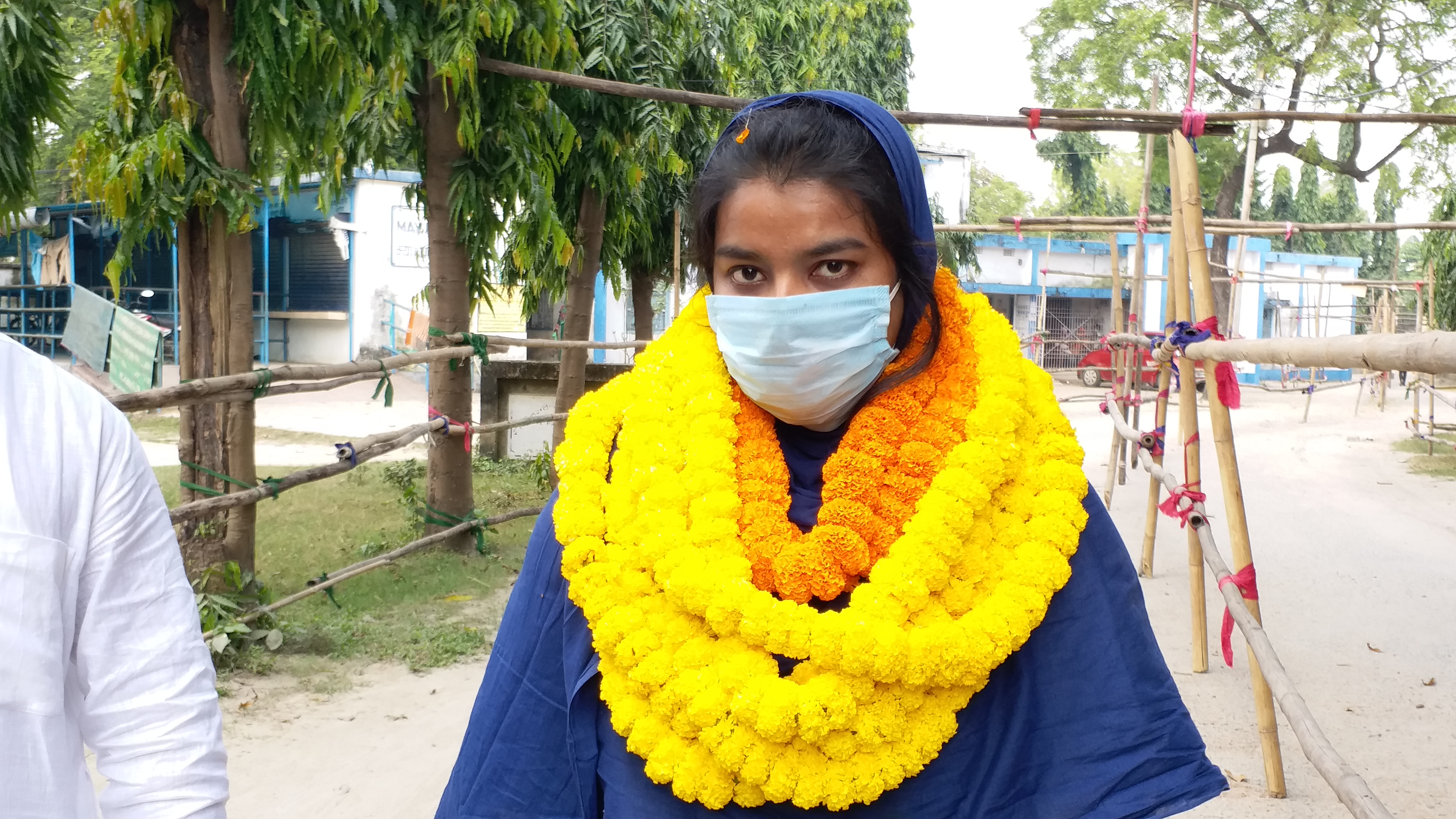 candidates also arrived on the last day for nomination papers in araria bihar