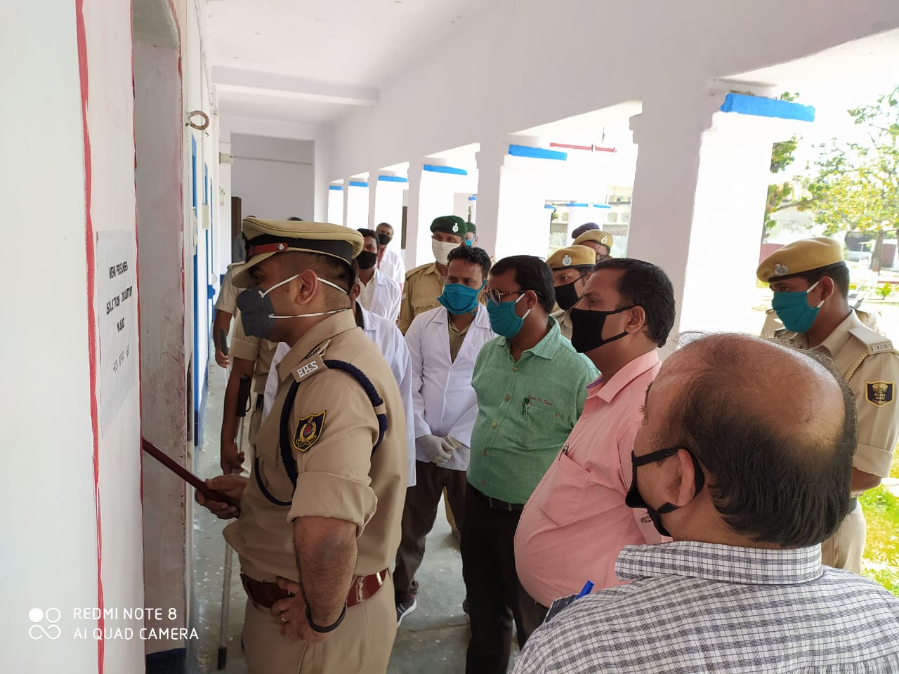 additional judge inspects the Quarantine center in jail in darbhanga bihar