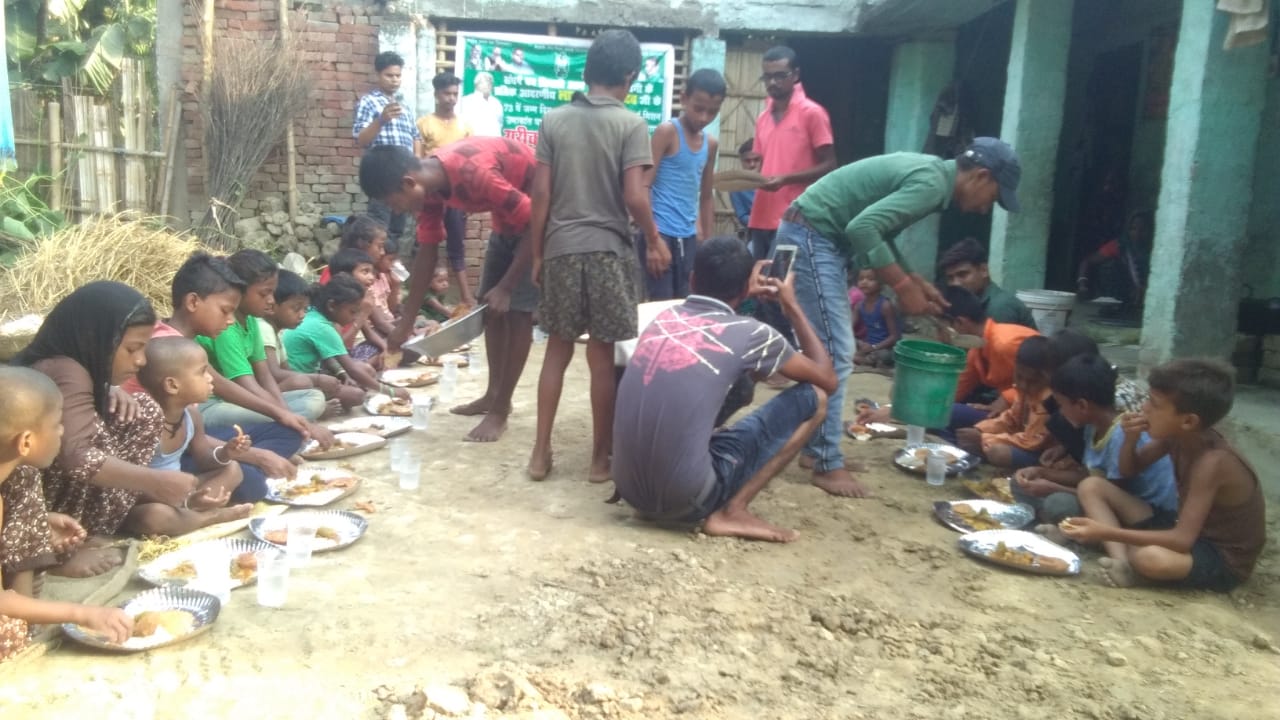 73rd birthday celebrated of RJD supremo Lalu Yadav in madhubani