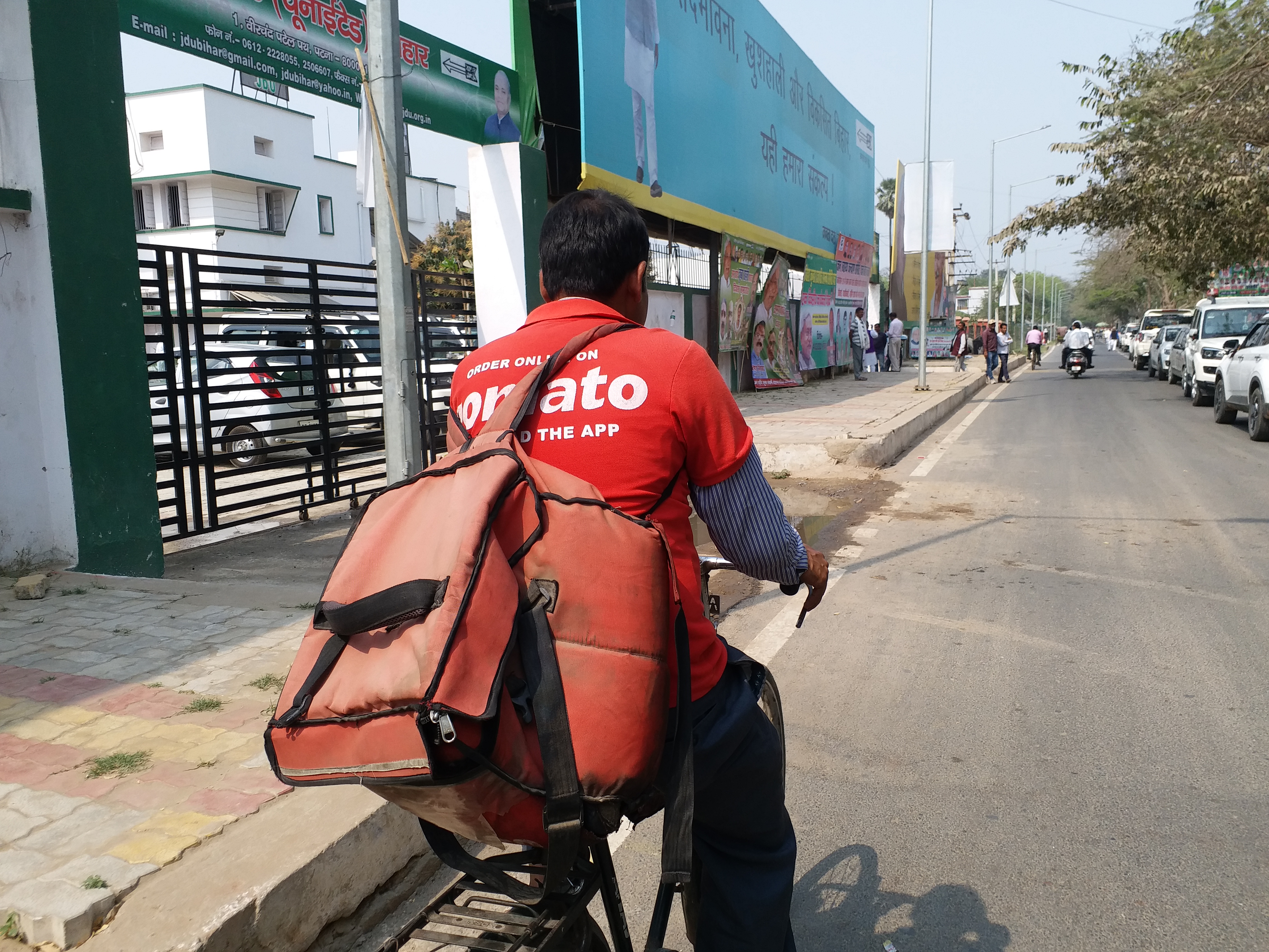 Delivery boy