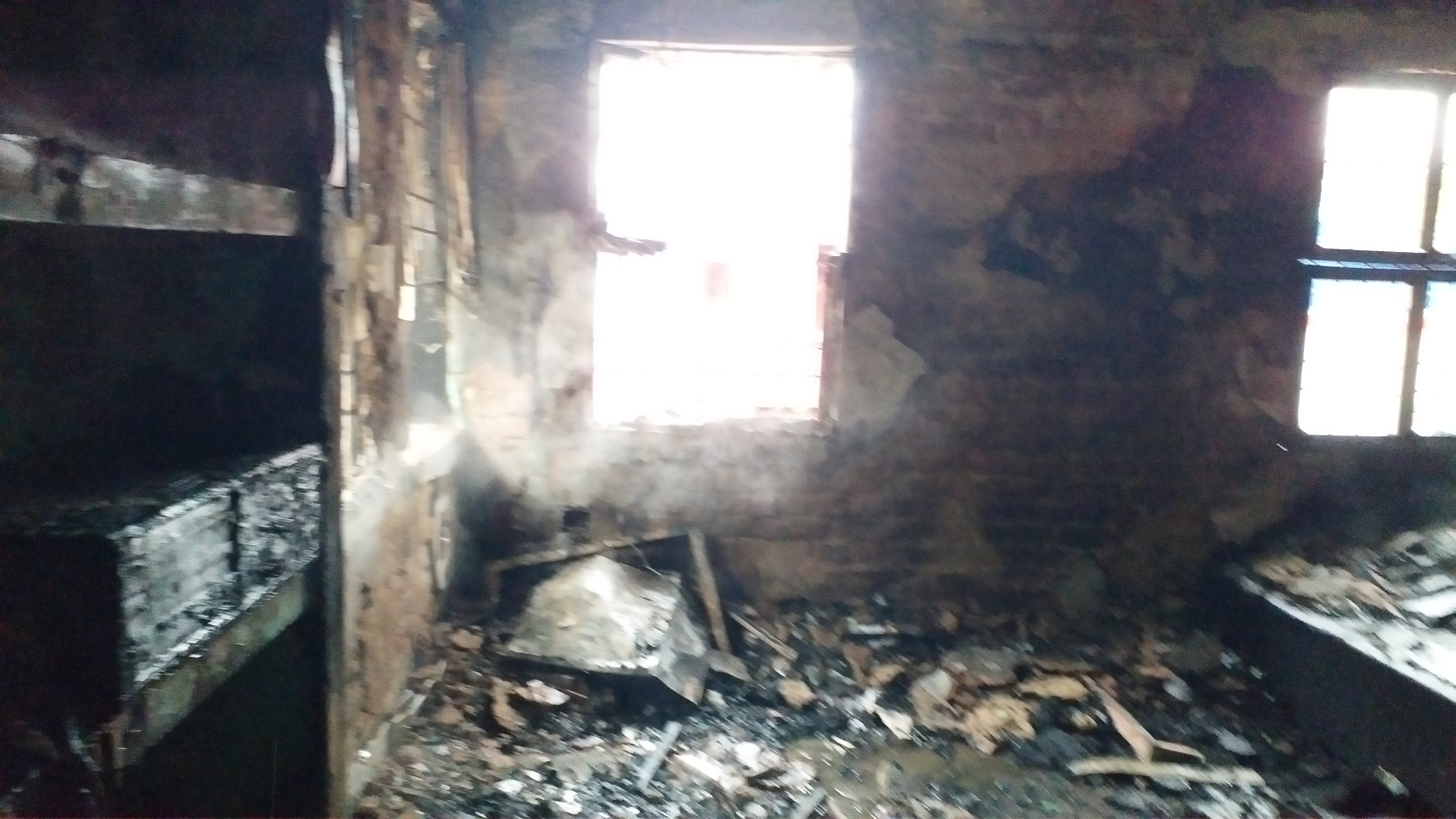 Fire breaks out in Minister Santosh Kumar Manjhi residence