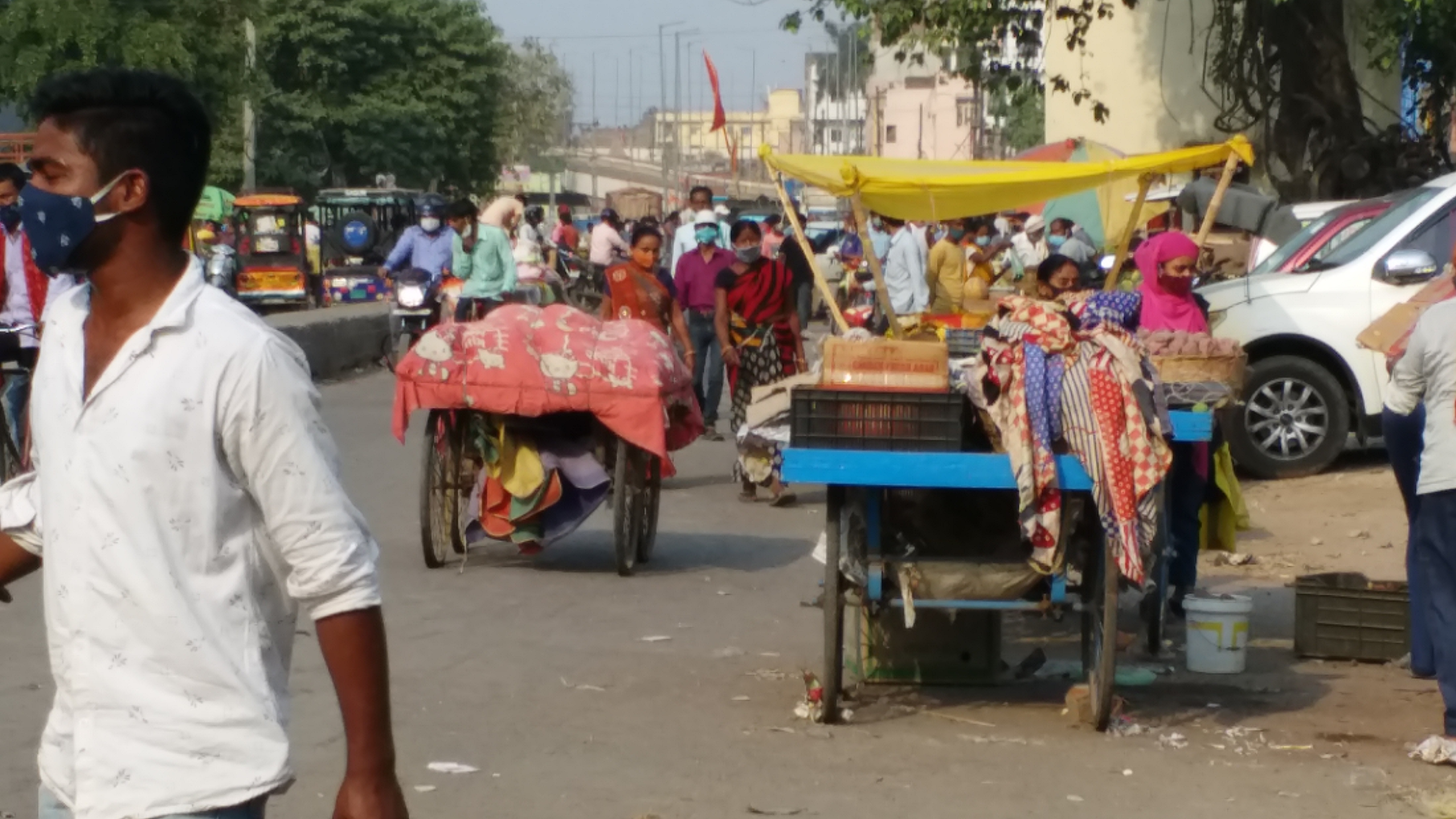 पटना के मीठापुर की तस्वीर