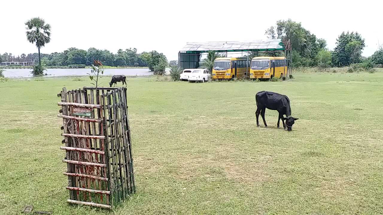 The infrastructure of Jayaprakash University is not completed even after decades in Saran