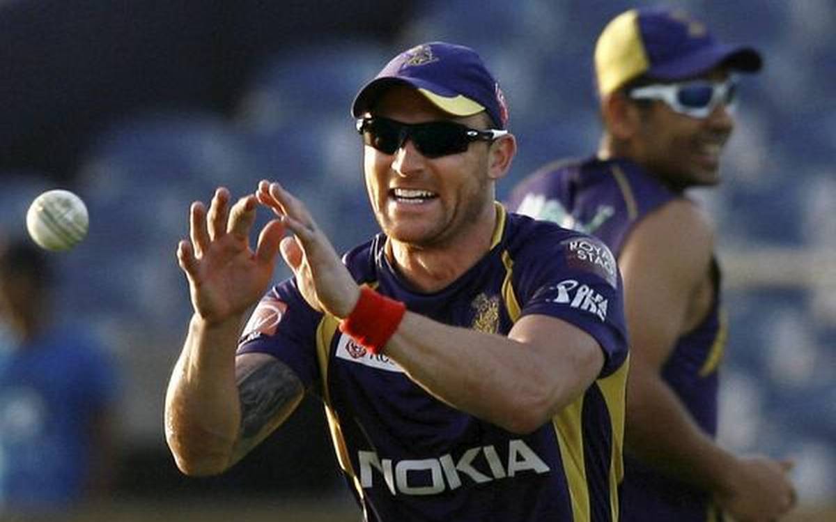 KKR Coach Brendon McCullum