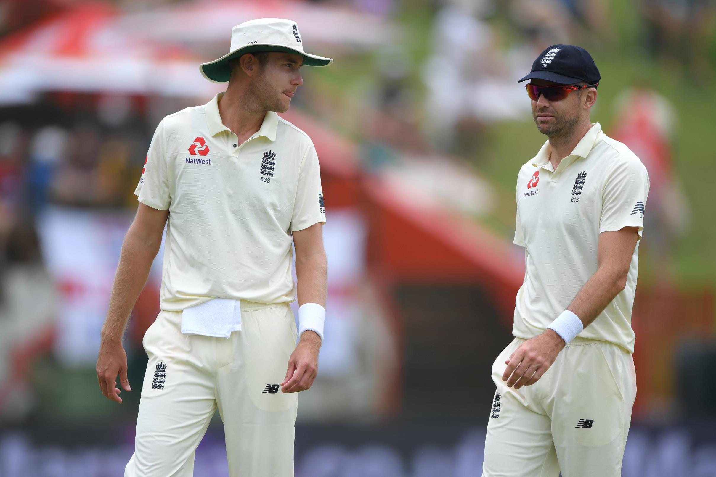 James Anderson and Stuart Broad