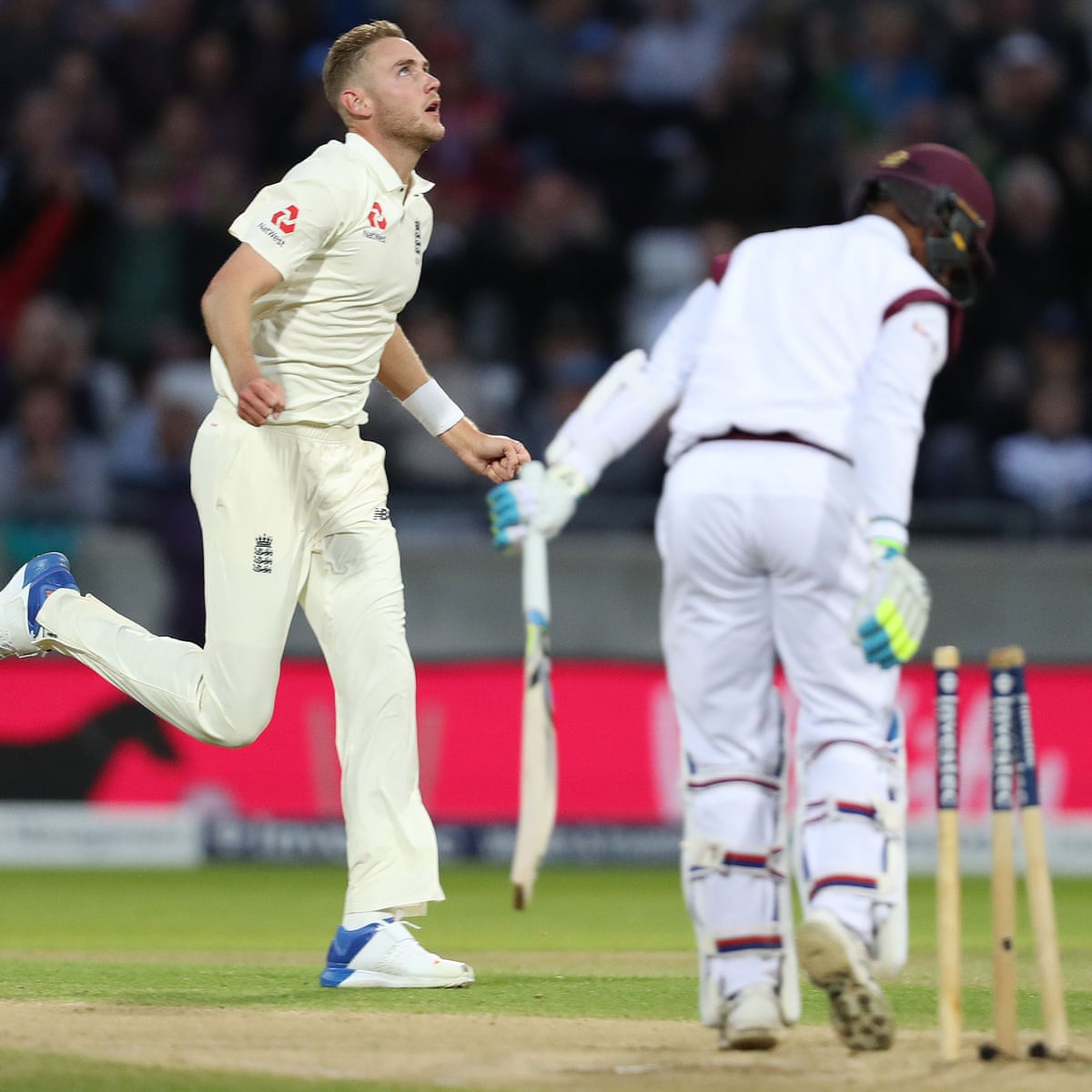 England pacer Stuart Broad in the second Test.