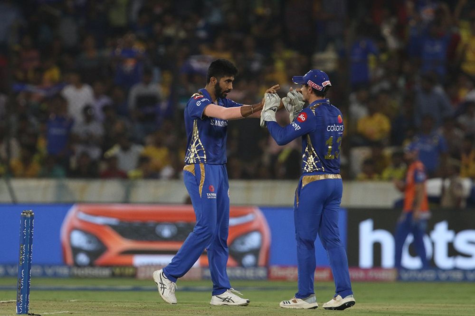 Jasprit Bumrah, Quinton de