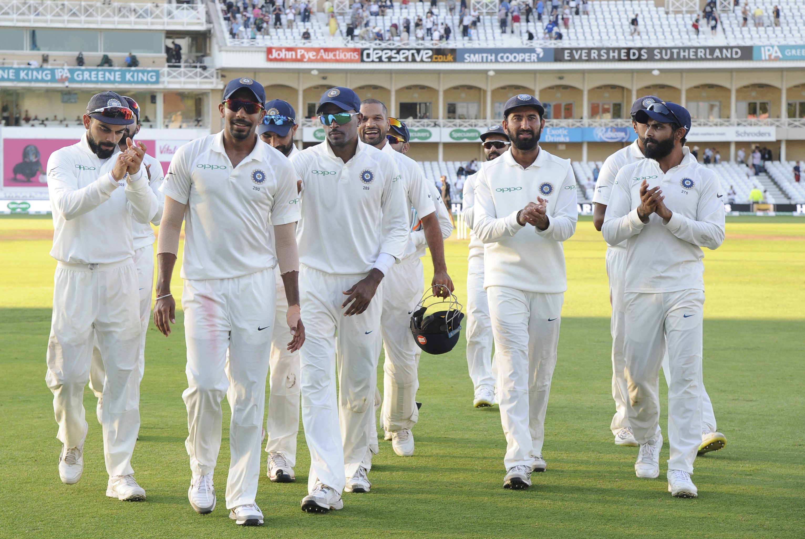 Indian players are leaving the ground all praising paceman Jasprit Bumrah.