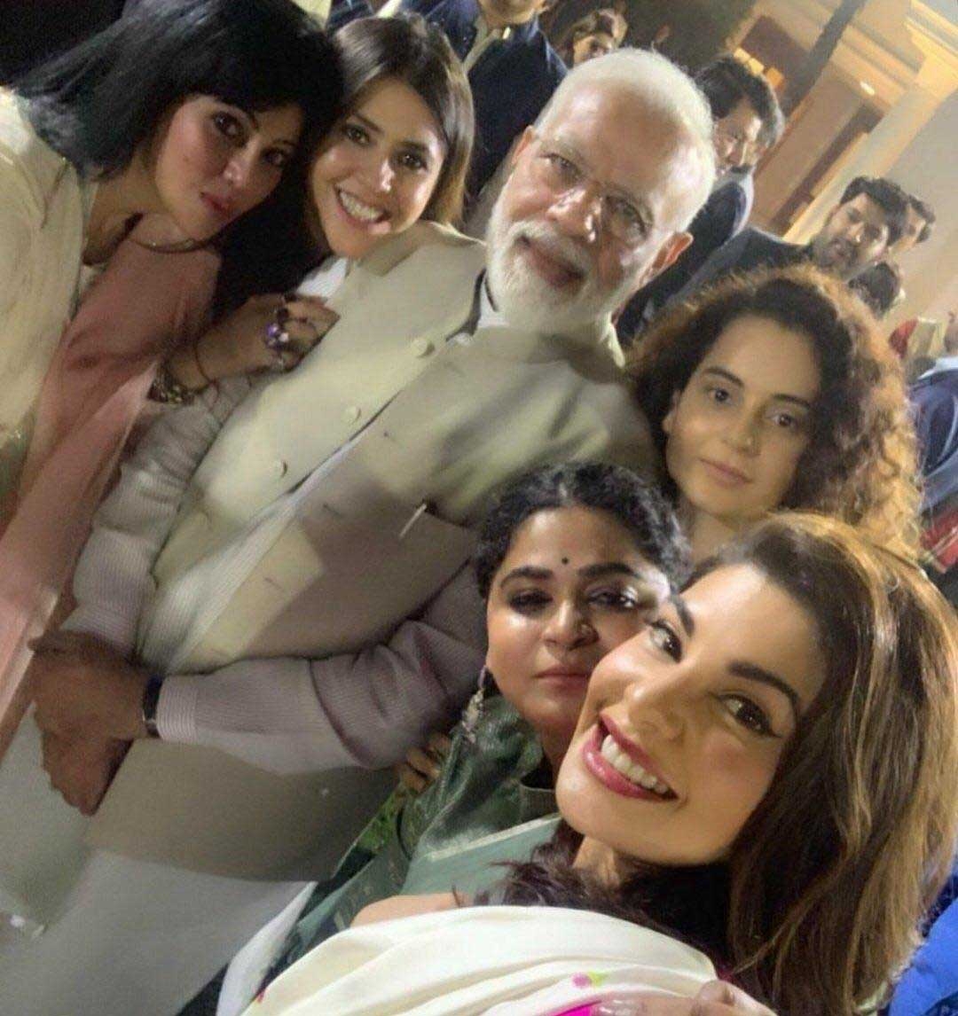 Bollywood celebs at PM Modi discussion