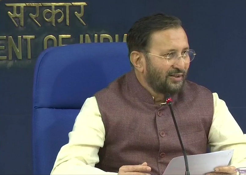 Union Minister Prakash Javadekar