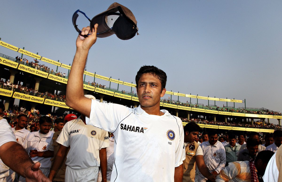 Anil Kumbale, Pragyan Ojha, India, Test cricket