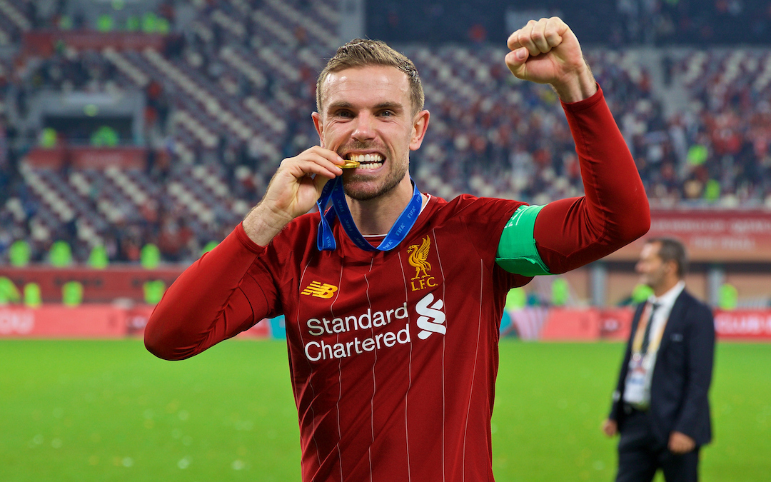 Liverpool captain Jordan Henderson