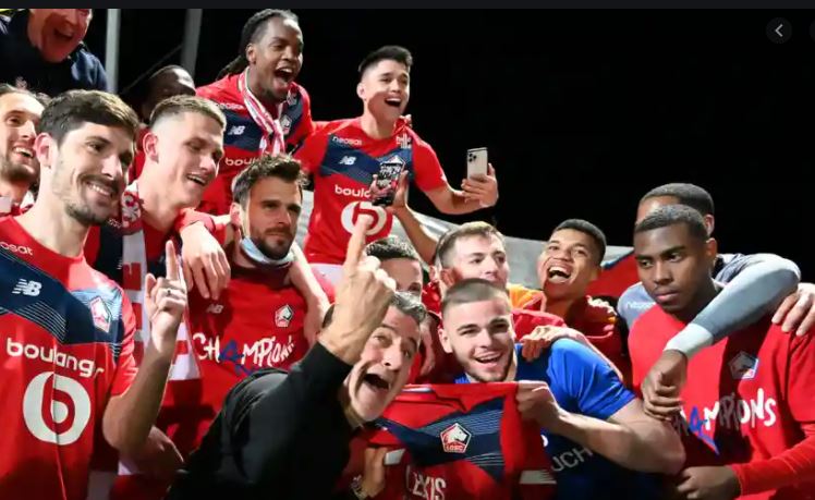 Lille won the Ligue 1 title