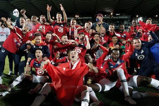 Lille won the Ligue 1 title