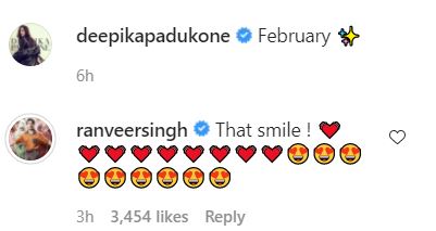 Ranveer is all hearts for Deepika's latest pic