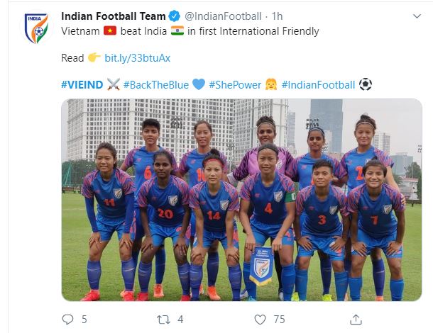 India women football