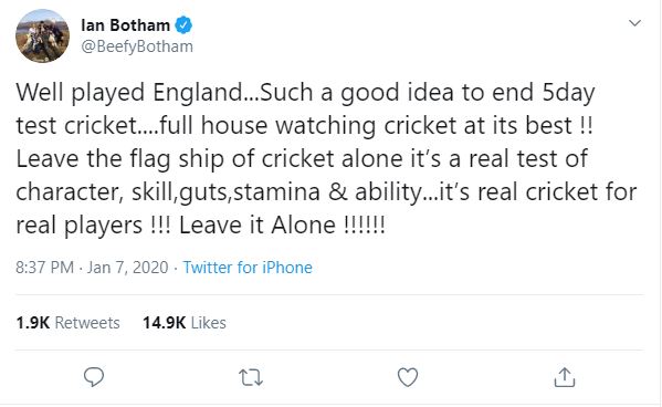 Ian Botham,  England, South Africa, ICC