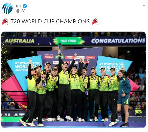 ICC Tweet