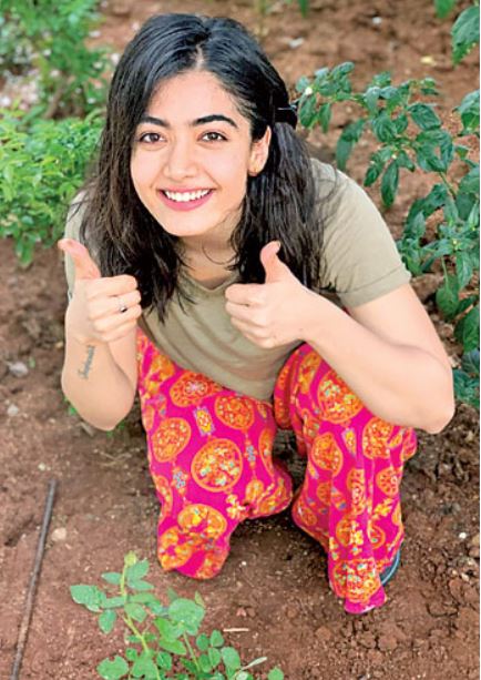 Rashmika green challenge