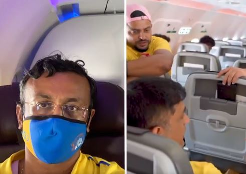 MS Dhoni  economy class passenger  IPL 13  UAE