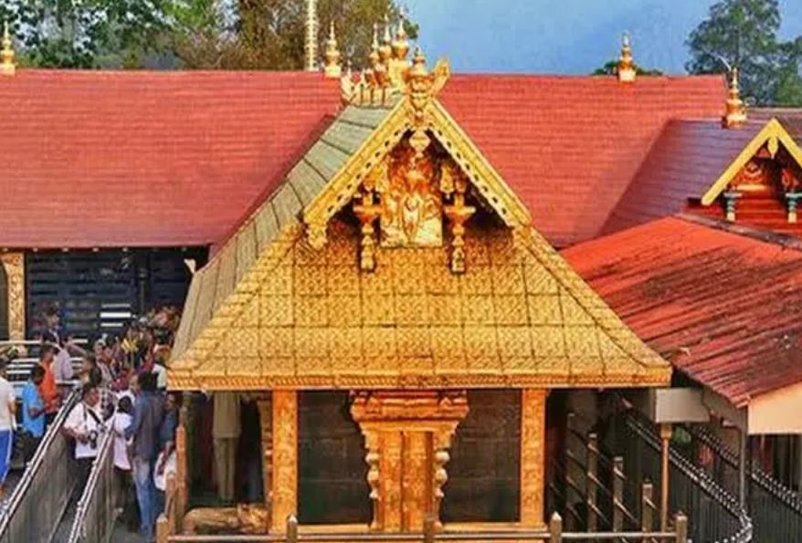 GOLD PLATED ROOF OF SABARIMALA TEMPLE FOUND LEAKING