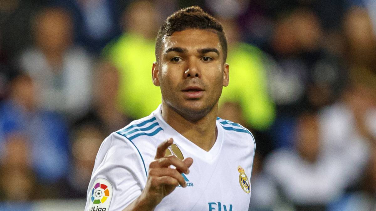 Real Madrid midfielder Casemiro