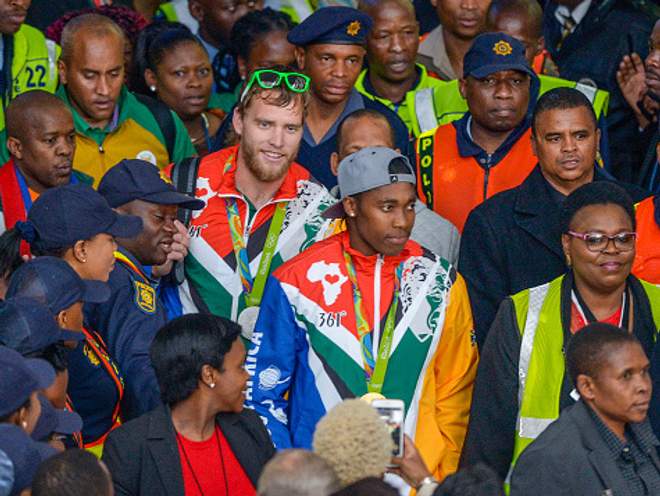 Caster Semenya is a two-time Olympic gold medallist.