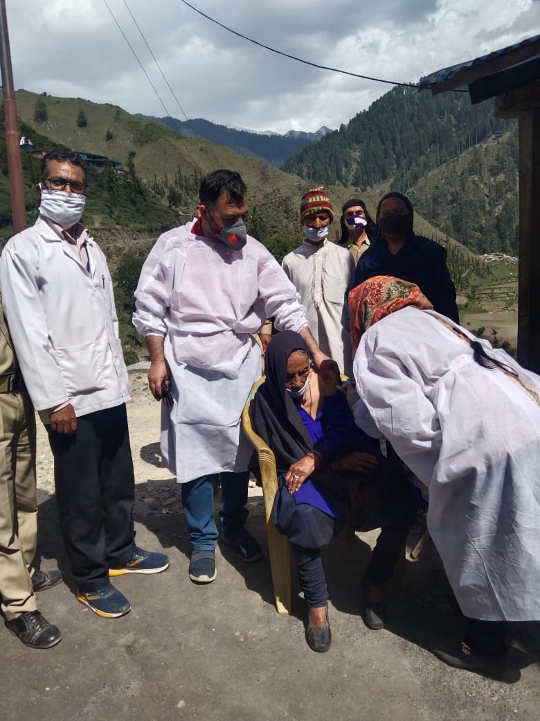 dholi devi corona vaccinated in udhampur