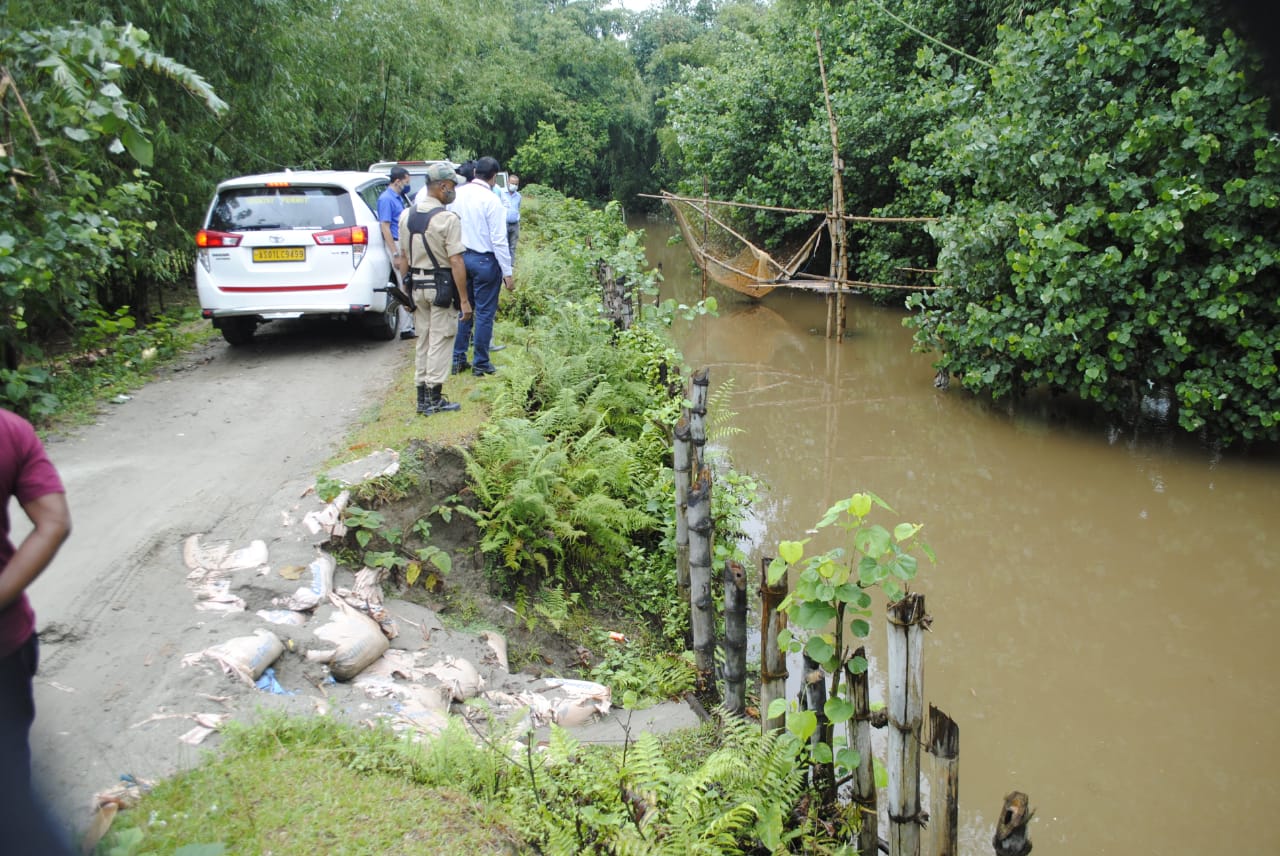 flood and erosion affected area of assam