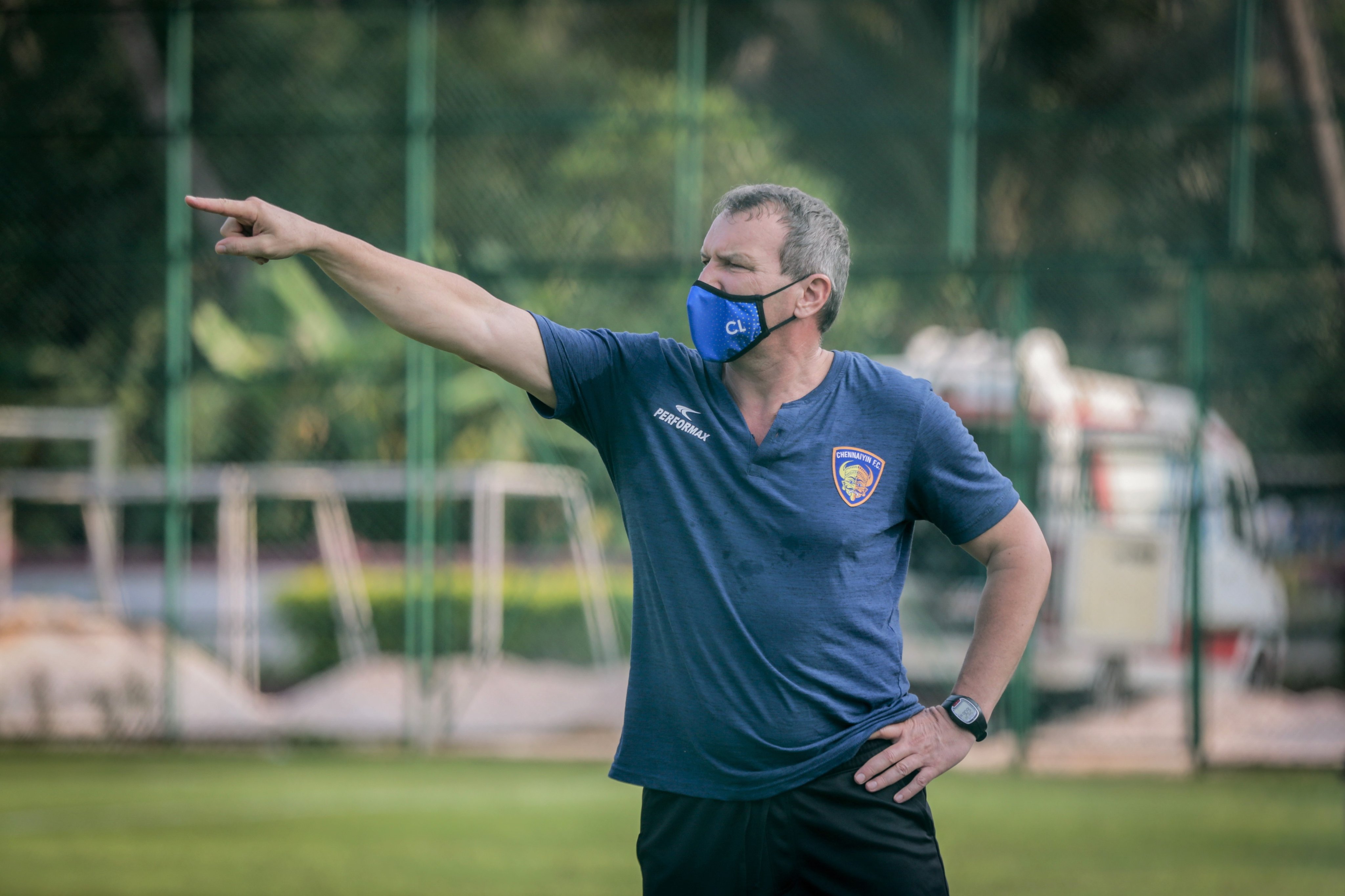 Current Chennaiyin FC coach Csaba Laszlo.