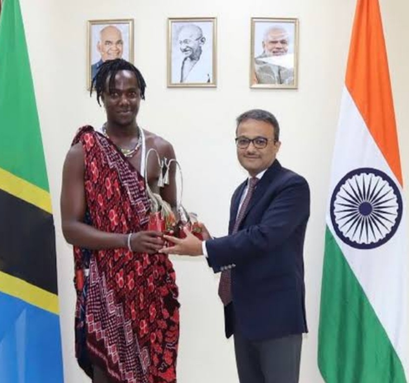 Indian Embassy gave honor in Tanzania