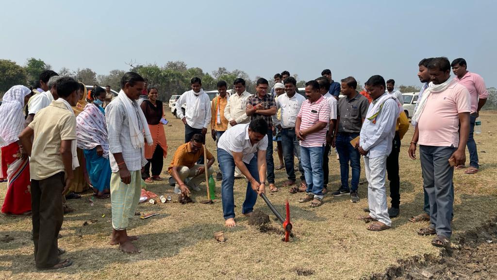 Bhoomipujan for the renovation of ponds in Bijapur