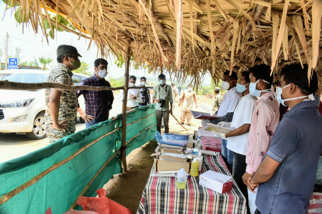 Maharashtra Chhattisgarh Telangana border