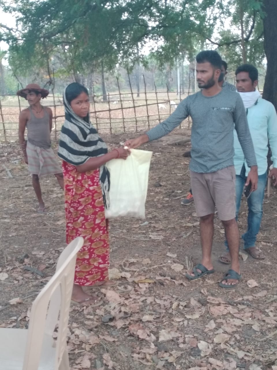 Ration was arranged for the needy in bijapur