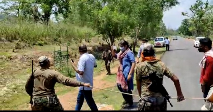 delegation of Chhattisgarh Bachao Andolan returned from Bangapal before reaching Silger