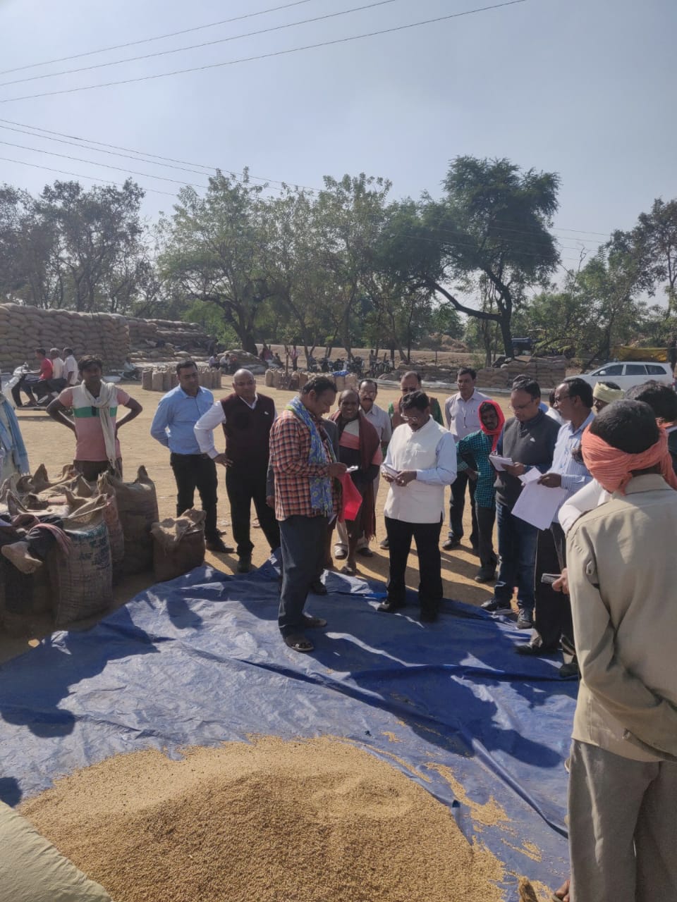 6 lakh 50 thousand metric tons of paddy purchased in baloda bazar