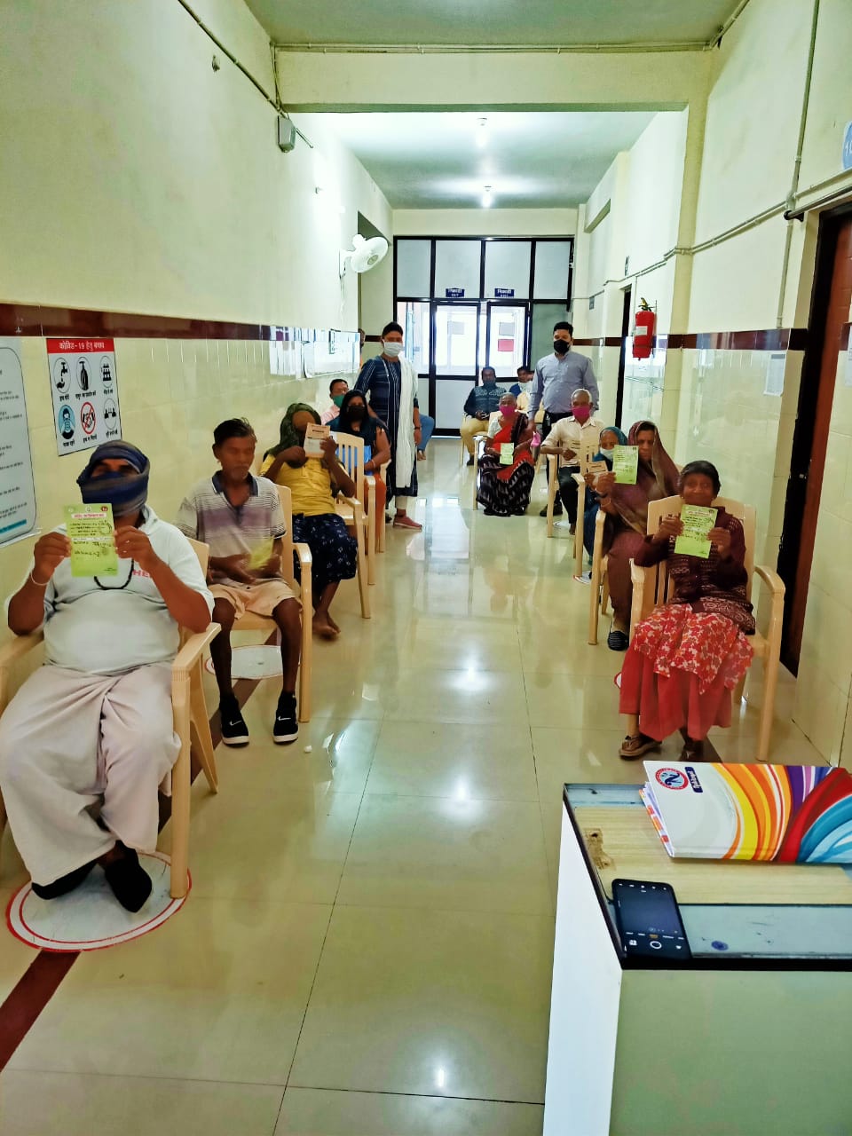 Vaccination in baloda bazar