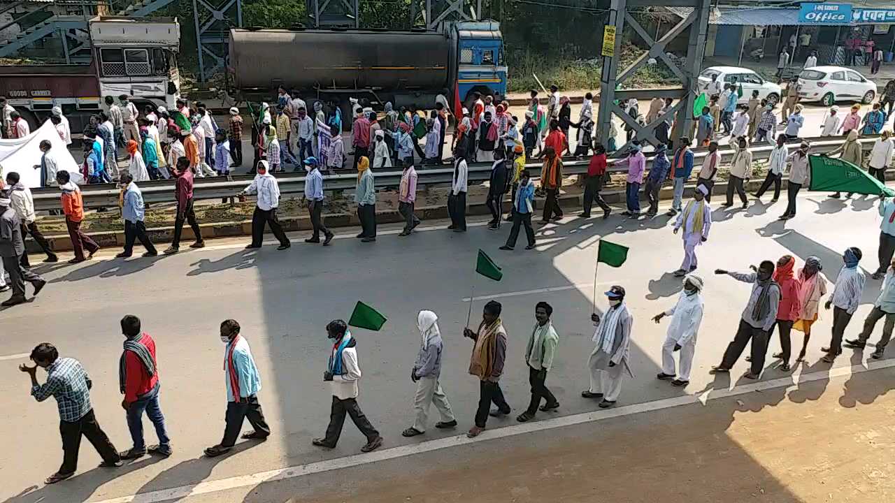 farmers protest