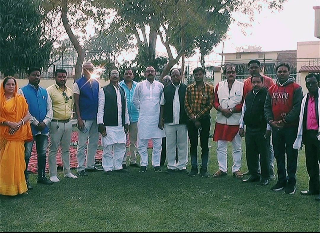 LEKHAK Chaturvedi became president of District Sarpanch Association for the second time IN Balod