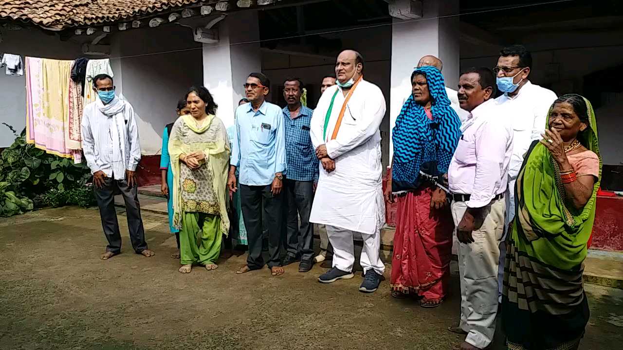 Minister Jaisingh Agarwal reached Jogisar village