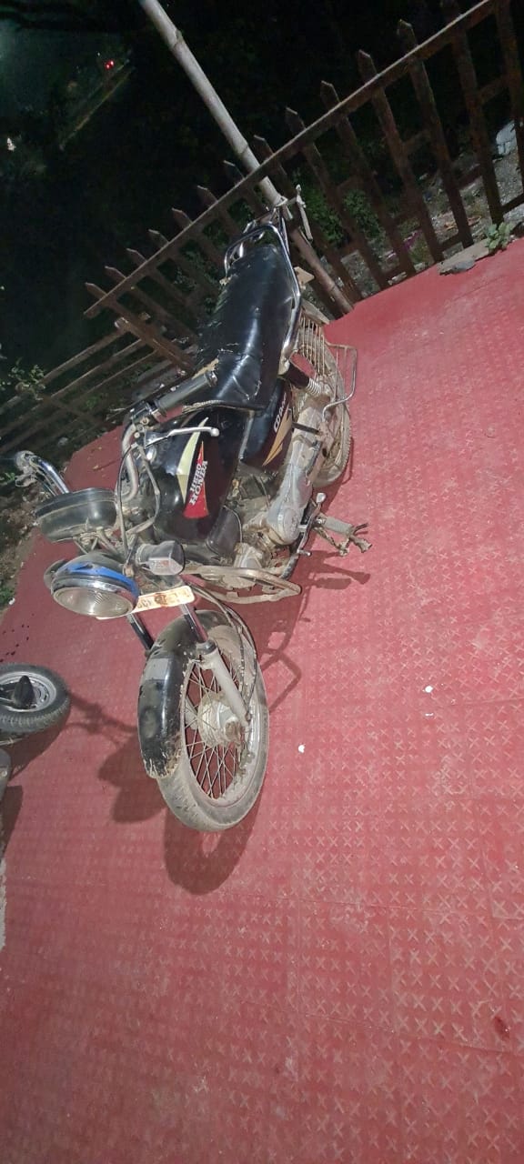 Seized bike