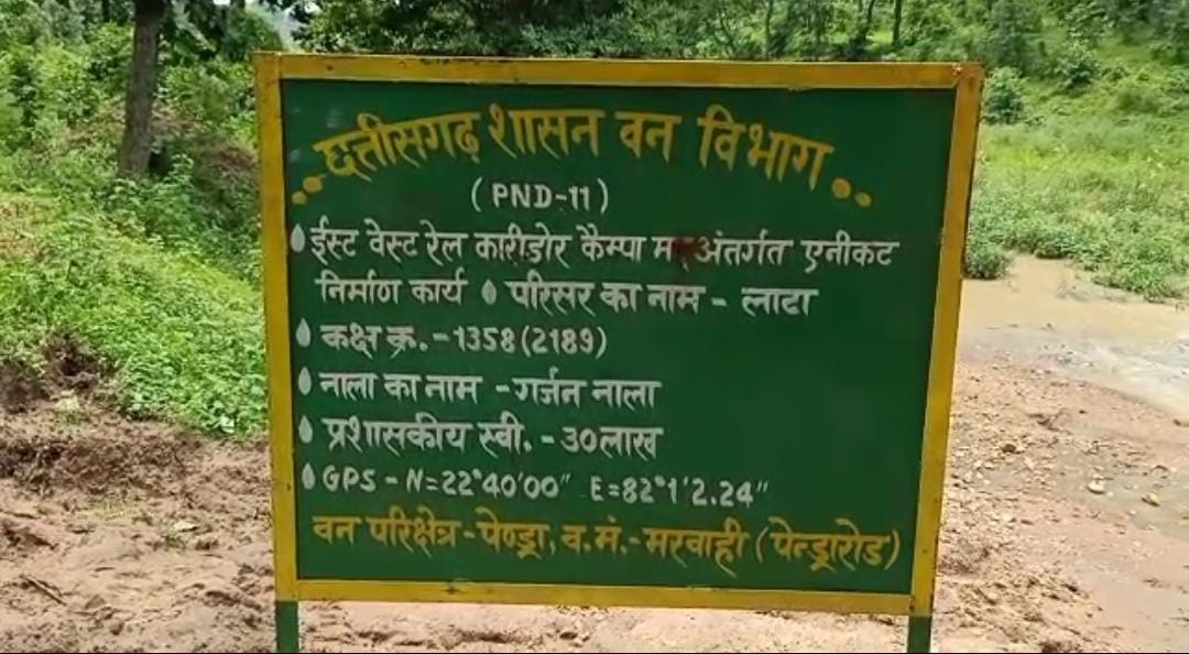 No payment of wages for construction work done in marwahi Forest Department during Corona pandemic